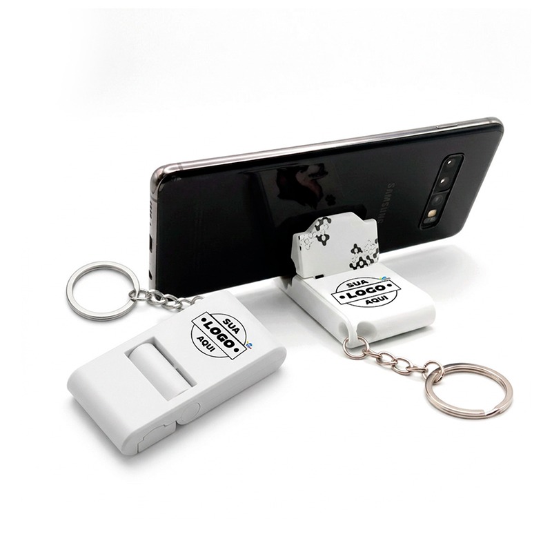 Chaveiro Abridor de lata e Porta Celular